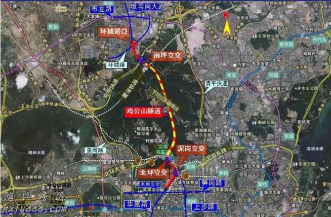 深圳坂银通道预计今年年底完工