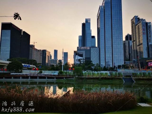 深圳这片高颜值的摩天楼城区，几年前还是一片城中村！