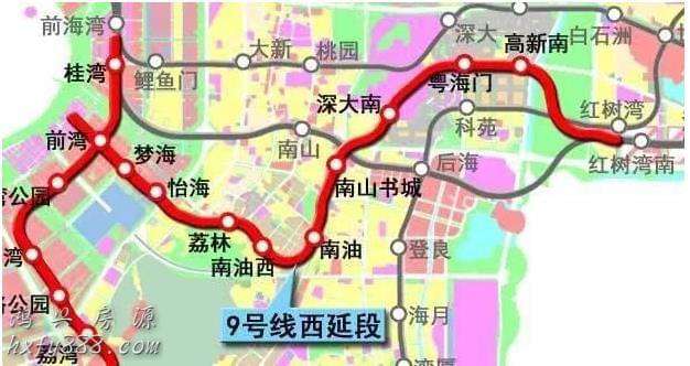 地铁8号线首列车抵达深圳.深圳地铁看海不是梦了