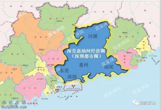 惠州、河源将纳入深圳都市圈？